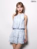 ブルー　モデル：如月れい　身長：156cm　着用サイズ：Sサイズ