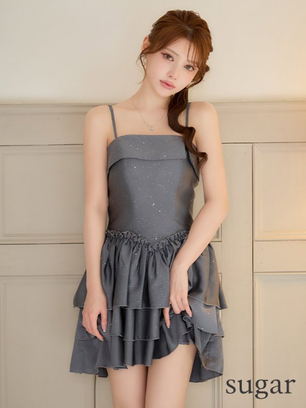ダークグレー　モデル：ももか　身長：156cm　着用サイズ：Sサイズ