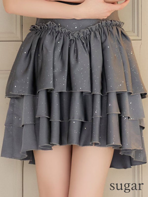 ダークグレー　モデル：ももか　身長：156cm　着用サイズ：Sサイズ