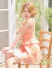 オレンジ　モデル：まりん　身長：164cm　着用サイズ：Sサイズ
