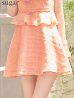 オレンジ　モデル：まりん　身長：164cm　着用サイズ：Sサイズ