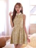 イエロー　モデル：るりぴ　身長：165cm　着用サイズ：Sサイズ