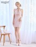シェルピンク　モデル：如月れい　身長：156cm　着用サイズ：Sサイズ
