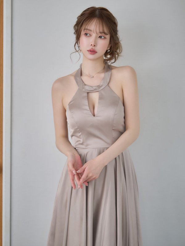 グレージュ　モデル：ゆめ　身長：160cm　着用サイズ：Sサイズ