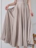 グレージュ　モデル：ゆめ　身長：160cm　着用サイズ：Sサイズ