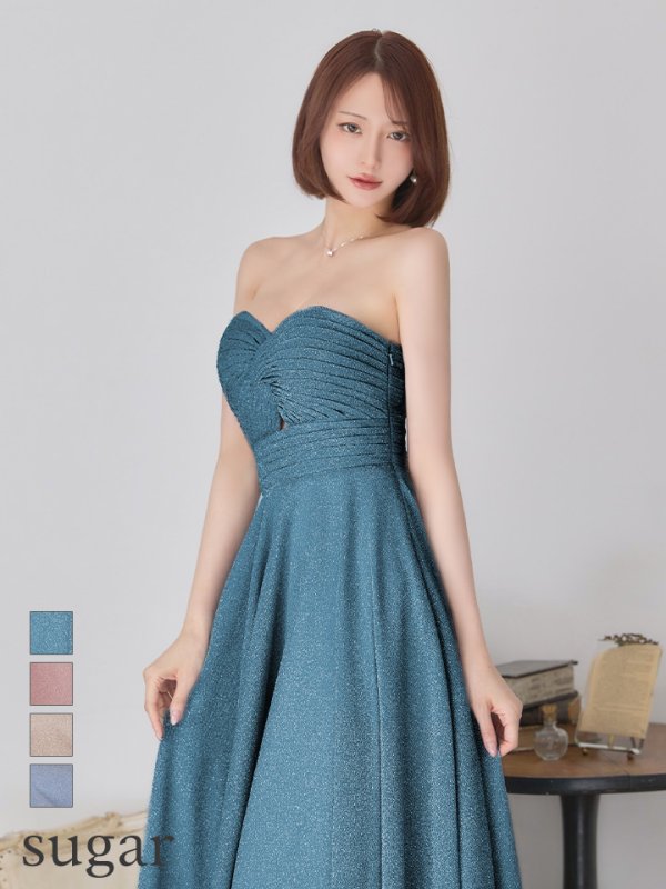 ペリーブルー　モデル：れみれみ　身長：163cm　着用サイズ：Sサイズ