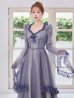サルヴィアブルー　モデル：ゆめ　身長：160cm　着用サイズ：Sサイズ