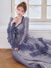 サルヴィアブルー　モデル：ゆめ　身長：160cm　着用サイズ：Sサイズ