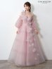 ピンクベージュ　モデル：ゆめ　身長：160cm　着用サイズ：Mサイズ