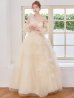 クリームイエロー　モデル：ゆめ　身長：160cm　着用サイズ：Sサイズ