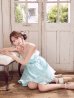ブルー　モデル：三上悠亜　身長：159cm　着用サイズ：Sサイズ