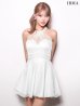 ホワイト　モデル：如月れい　身長：156cm　着用サイズ：Sサイズ