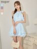 ブルー　モデル：るりぴ　身長：165cm　着用サイズ：Sサイズ