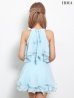 ブルー　モデル：如月れい　身長：156cm　着用サイズ：Sサイズ