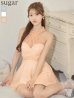 ライトオレンジ　モデル：るりぴ　身長：165cm　着用サイズ：Sサイズｖ