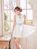 ブルー　モデル：三上悠亜　身長：159cm　着用サイズ：Sサイズ