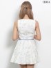 ブルー　モデル：如月れい　身長：156cm　着用サイズ：Sサイズ