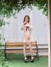 ベージュ　モデル：ゆめ　身長：160cm　着用サイズ：Sサイズ