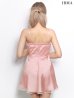 ピンクベージュ　モデル：如月れい　身長：156cm　着用サイズ：Sサイズ
