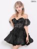 ブラック モデル：如月れい　身長：156cm　着用サイズ：Sサイズ
