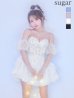 ホワイト　モデル：三上悠亜　身長：159cm　着用サイズ：Sサイズ