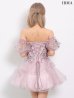 グレージュピンク モデル：如月れい　身長：156cm　着用サイズ：Sサイズ