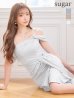 ホワイト　モデル：真優川咲　身長：158cm　着用サイズ：Sサイズ