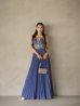 ラピスブルー モデル：ゆいぴす　身長：170cm　着用サイズ：Sサイズ