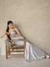 シルバー　モデル：ゆいぴす　身長：170cm　着用サイズ：Sサイズ