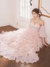 ピンクベージュ　モデル：まみ　身長：161cm　着用サイズ：Sサイズ