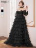 ブラック　モデル：まみ　身長：161cm　着用サイズ：Sサイズ