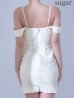 シャンパン　モデル：如月れい　身長：156cm　着用サイズ：Sサイズ