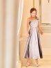グレージュ　モデル：カレン　身長：153cm　着用サイズ：Sサイズ
