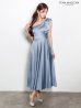 アースブルー　モデル：みほ　身長：162cm　着用サイズ：Sサイズ