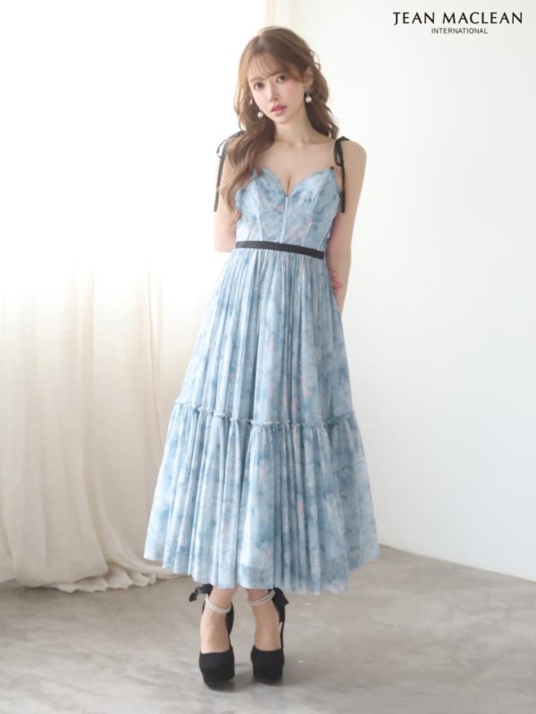 ブルー　 モデル：ゆめ　身長：160cm　着用サイズ：Sサイズ