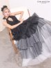 ブラック　モデル：如月れい　身長：156cm　着用サイズ：Mサイズ