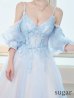 ブルー　モデル：ゆめ　身長：160cm　着用サイズ：Sサイズ