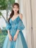 ブルーグリーン　 モデル：るりぴ　身長：165cm　着用サイズ：Sサイズ