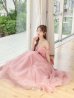 ピンクベージュ　モデル：るりぴ　身長：165cm　着用サイズ：Sサイズ