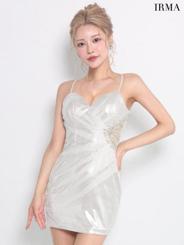 シルバー　モデル：如月れい　身長：156cm　着用サイズ：Sサイズ