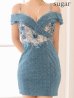 ペリーブルー　モデル：如月れい　身長：156cm　着用サイズ：Sサイズ