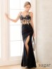 ブラック モデル：如月れい 身長：156cm 着用サイズ：Sサイズ