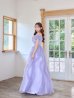 ブルーラベンダー モデル：りな　身長：160cm　着用サイズ：Sサイズ