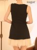 ブラック モデル：ゆめ　身長：160cm　着用サイズ：Sサイズ
