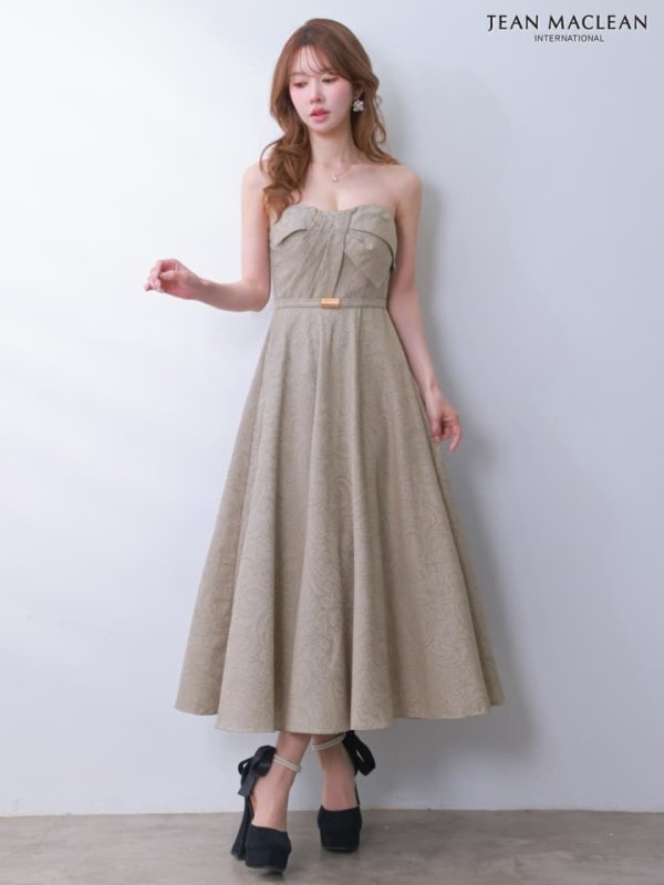 グレージュ　モデル：ゆめ　身長：160cm　着用サイズ：Sサイズ