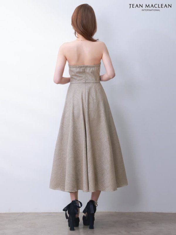 グレージュ　モデル：ゆめ　身長：160cm　着用サイズ：Sサイズ