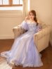 ブルーラベンダー　モデル：ゆめ　身長：160cm　着用サイズ：Sサイズ