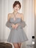 グレー　モデル：りな　身長：160cm　着用サイズ：Sサイズ