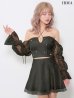 ブラック　モデル：如月れい　身長：156cm　着用サイズ：Sサイズ