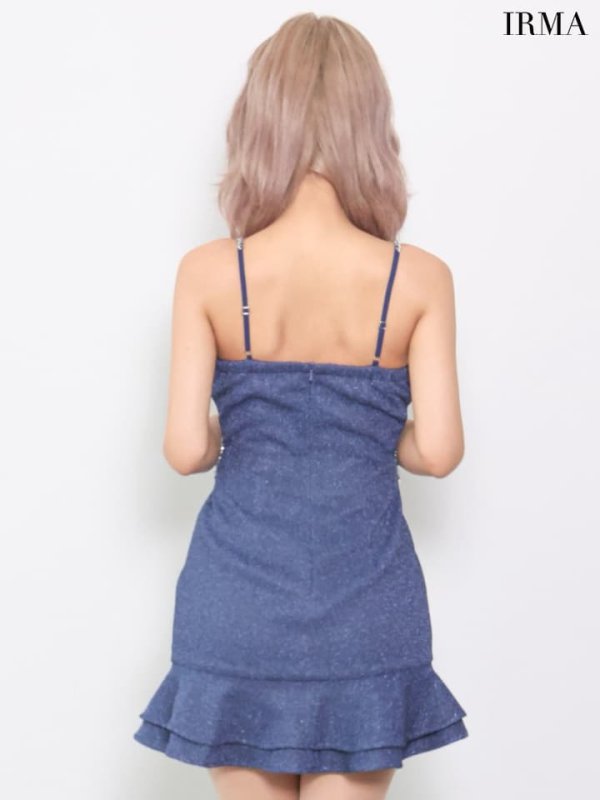 ラピスブルー　モデル：如月れい　身長：156cm　着用サイズ：Sサイズ